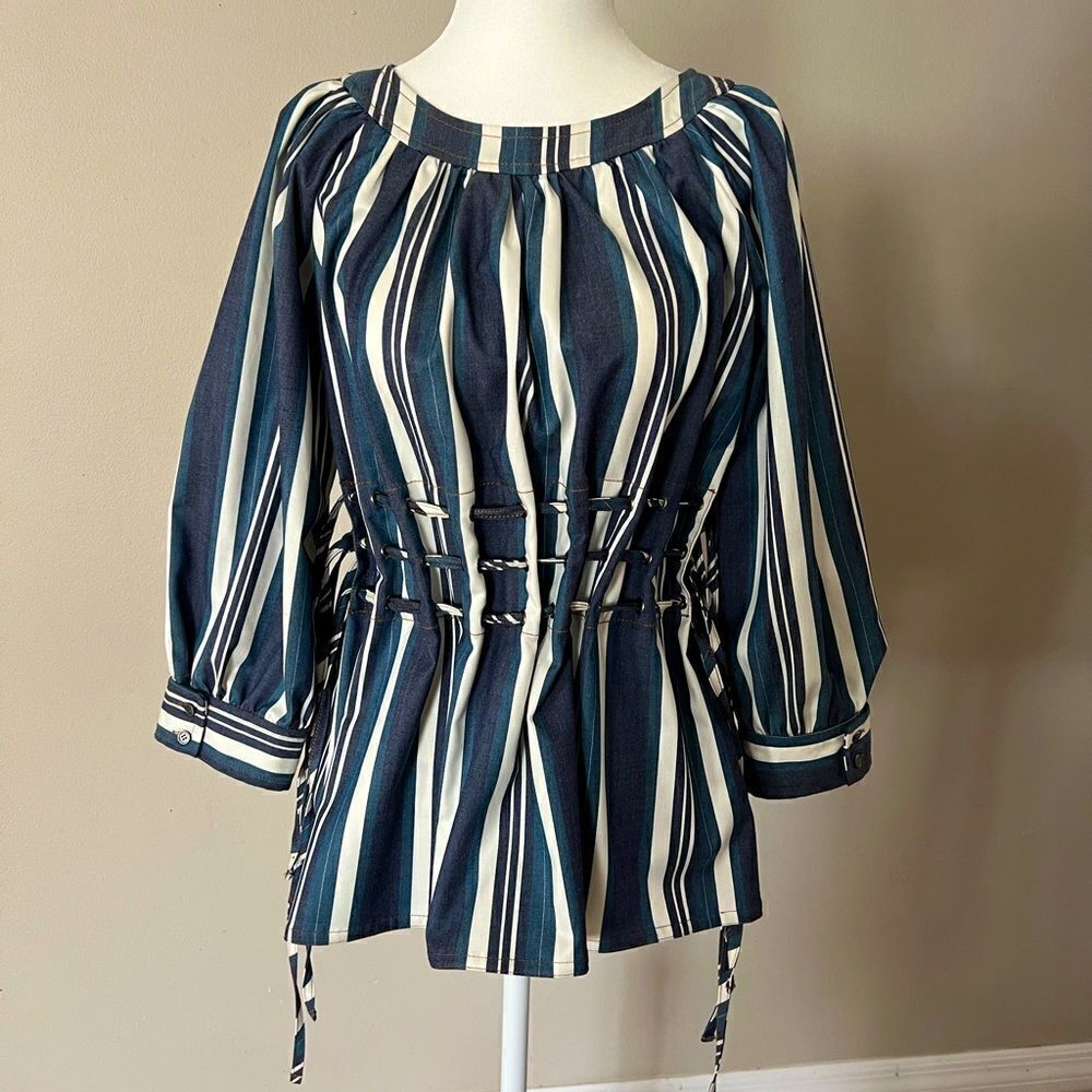 NWT Current Air Women’s Top / Blouse 3/4 Sleeves